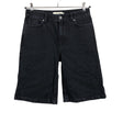 Unisex Nanso - Denim shorts, size 36 - Black ()