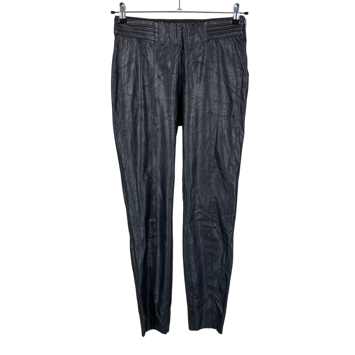 Unisex Hugo Boss - Leather pants, size 40 - Black (1)