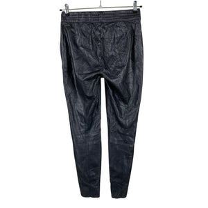 Unisex Hugo Boss - Leather pants, size 40 - Black (2)
