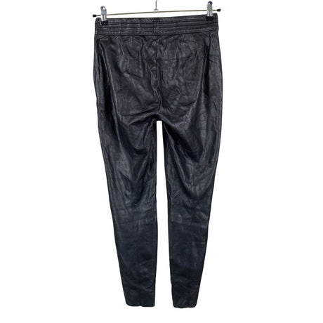 Unisex Hugo Boss - Leather pants, size 40 - Black (2)