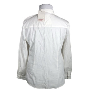 Unisex Esprit - Collared shirt, size 42 - White (2)