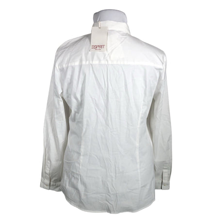 Unisex Esprit - Collared shirt, size 42 - White (2)