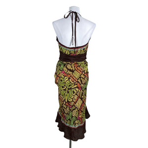 Unisex Guess - Schiffon dress, size 38 - Brown (2)