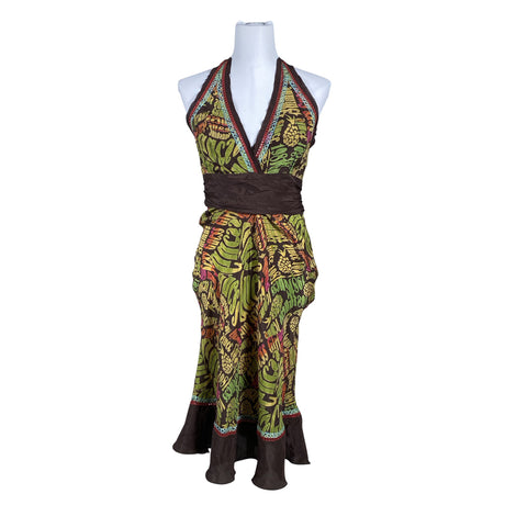 Unisex Guess - Schiffon dress, size 38 - Brown ()
