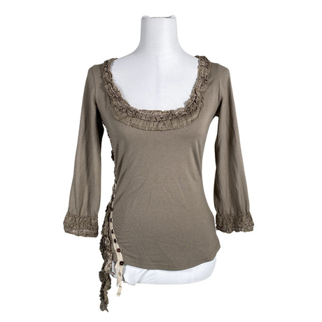 Unisex Karen Millen - Tricot shirt, size 40 - Brown ()