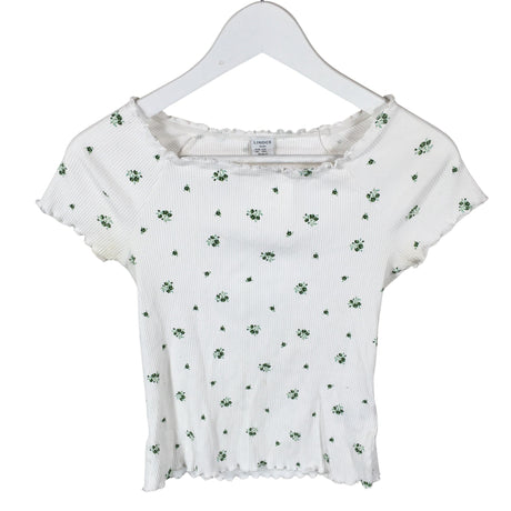 Unisex Lindex - T-shirt, size 158 - 164 - White ()