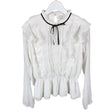 Unisex Lindex - Blouse, size 164 - 170 - White ()