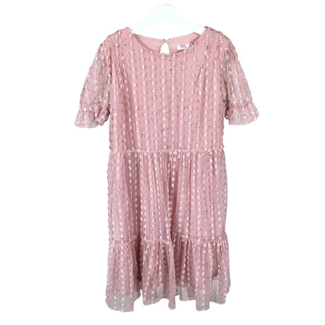 Unisex Next - Party dress, size 146 - 152 - Light pink ()