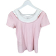 Unisex Lindex - T-shirt, size 164 - 170 - Light pink ()