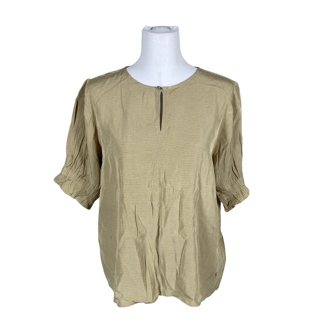 Unisex Mos Mosh - Short-sleeved blouse, size 40 - Beige (1)