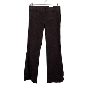 Unisex Massimo Dutti - Velvet pants, size 40 - Brown (1)