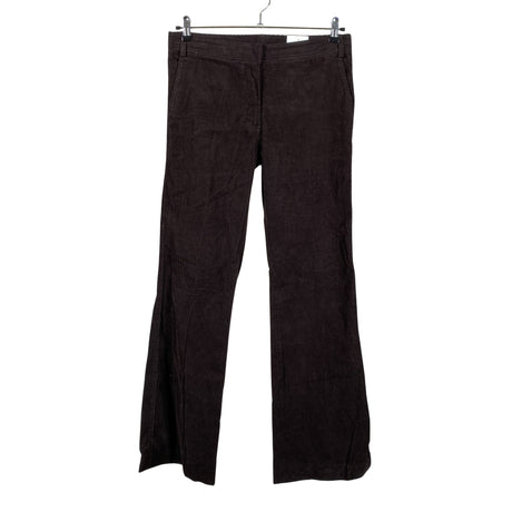 Unisex Massimo Dutti - Velvet pants, size 40 - Brown ()
