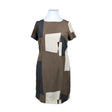 Unisex s.Oliver - Schiffon dress, size 42 - Brown ()