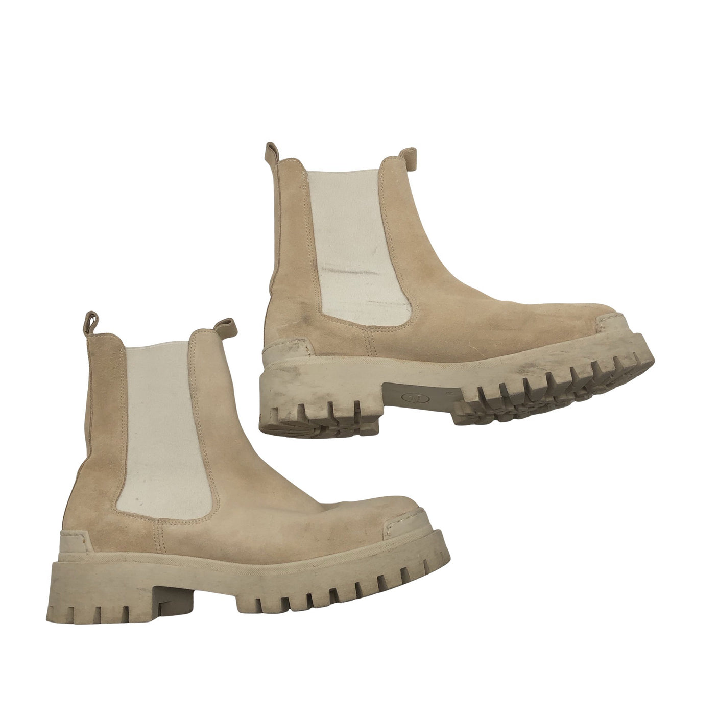 Unisex Pavement - Ankle boots, size 40 - Beige (1)