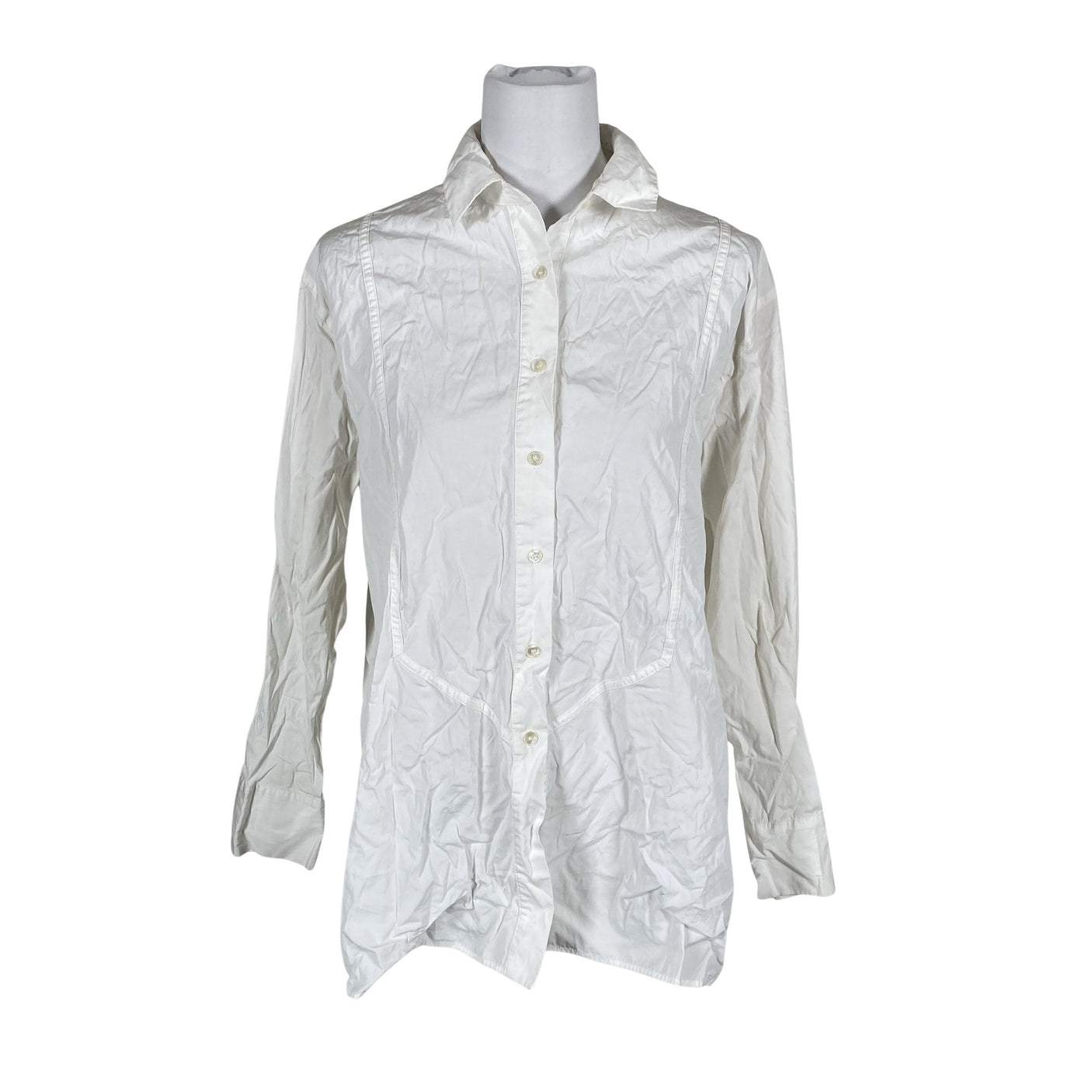 Unisex Massimo Dutti - Collared shirt, size 38 - White (1)