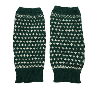 Unisex Handmade - Leg warmers, size Ei kokoa - Green (1)