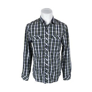 Unisex JC - Collared shirt, size M - Blue (1)