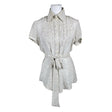 Unisex Andiata - Short-sleeved blouse, size 40 - White ()
