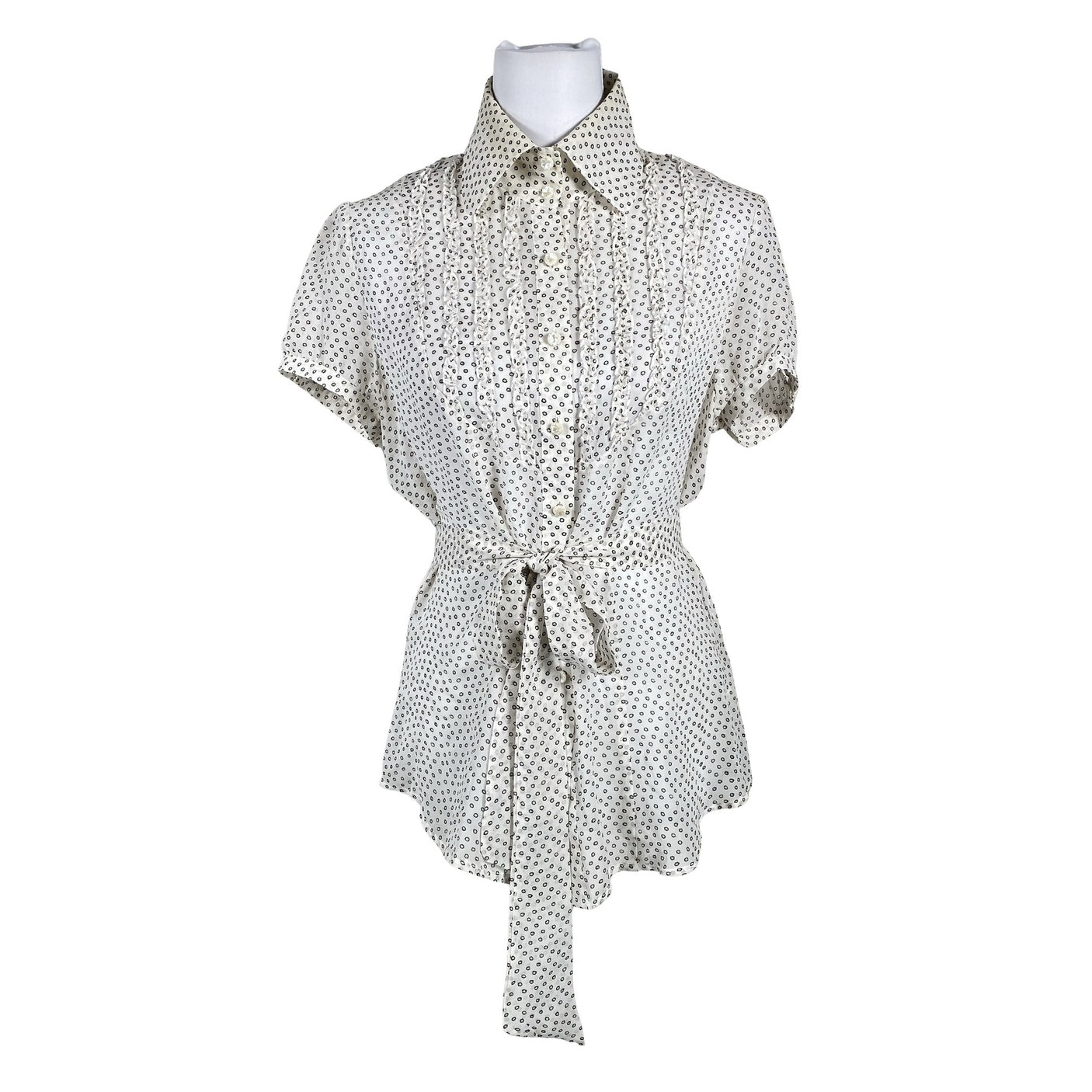Unisex Andiata - Short-sleeved blouse, size 40 - White (1)