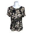 Unisex Tramontana - Short-sleeved blouse, size 38 - Black ()