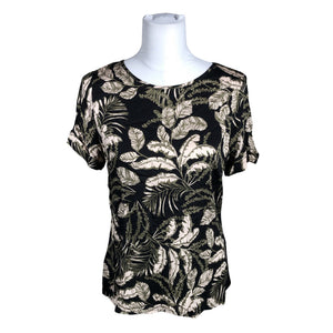 Unisex Tramontana - Short-sleeved blouse, size 38 - Black (1)