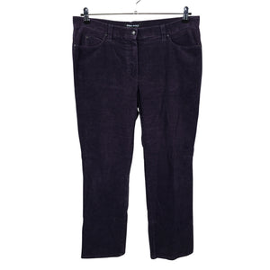 Unisex Gerry Weber - Velvet pants, size 48 - Violet (1)