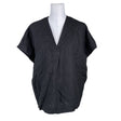 Unisex Papu - Short-sleeved blouse, size 38 - Black ()