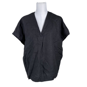 Unisex Papu - Short-sleeved blouse, size 38 - Black (1)