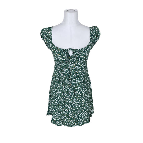 Unisex Motel - Schiffon dress, size 36 - Green ()