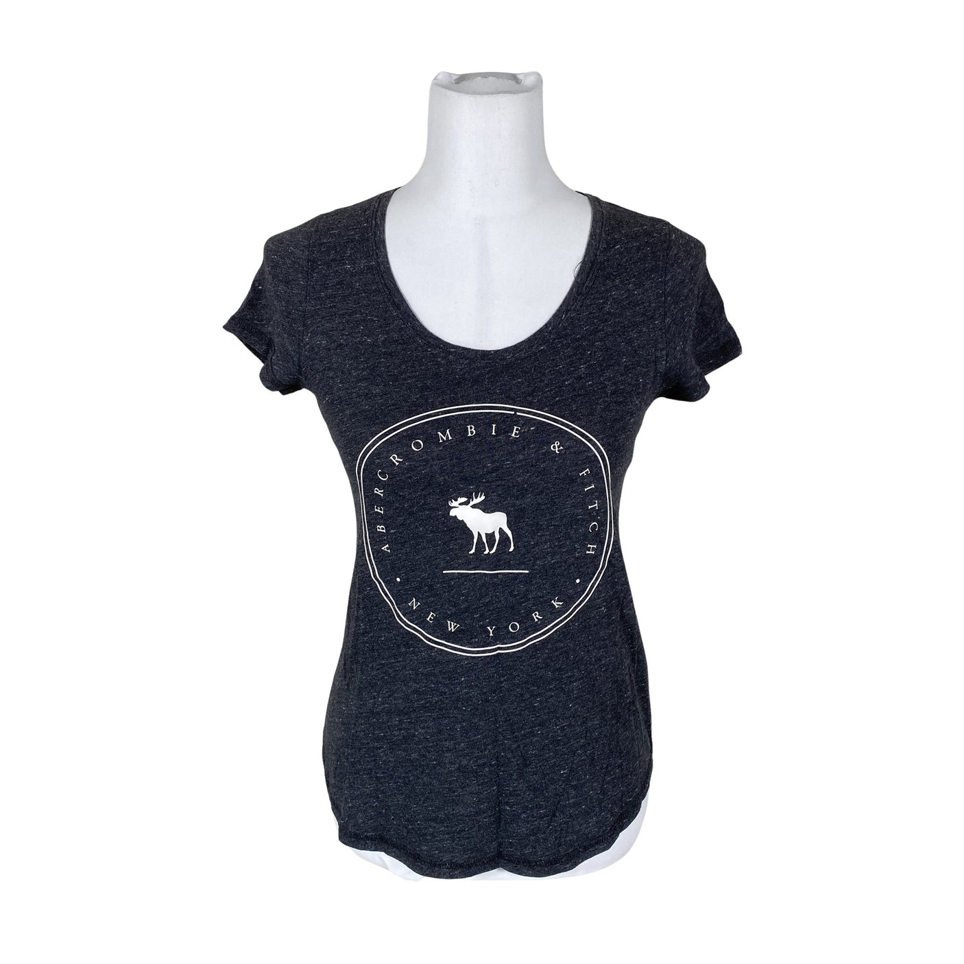 Unisex Abercrombie&Fitch - T-shirt, size 34 - Gray (1)