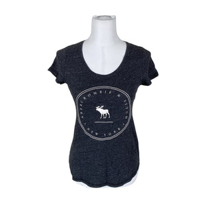 Unisex Abercrombie&Fitch - T-shirt, size 34 - Gray (1)