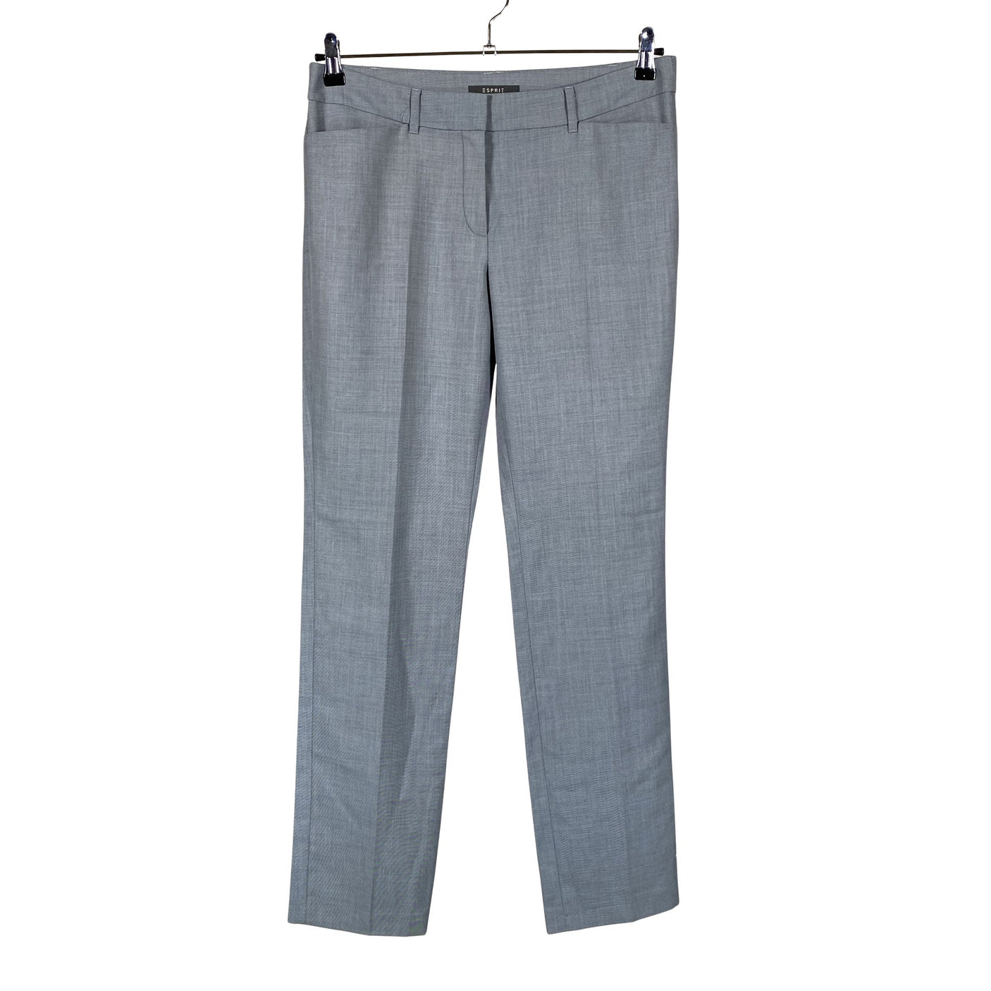 Unisex Esprit - Straight leg trousers, size 36 - Gray (1)