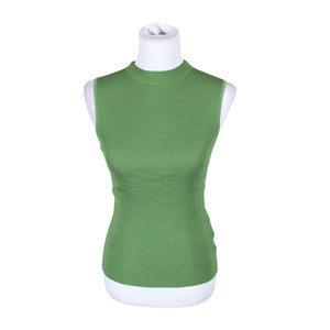 Unisex Hugo Boss - Tricot tank top, size 38 - Green (1)