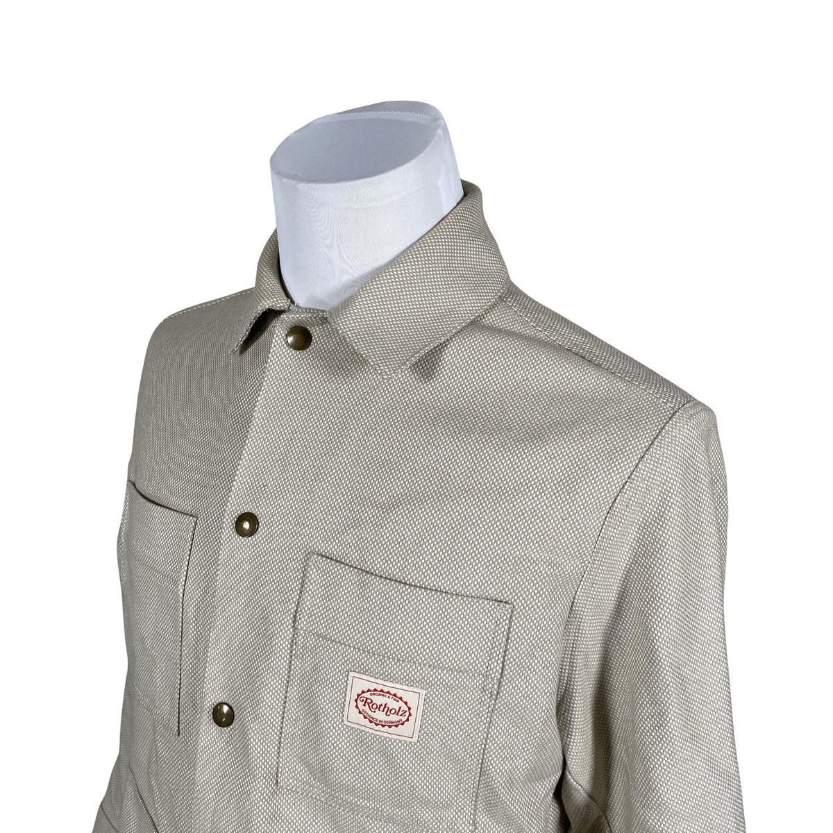 Unisex Rotholz - Collared shirt, size XS - Beige (3)