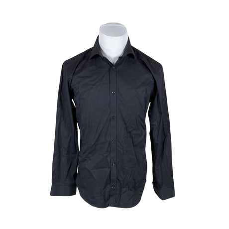 Unisex Riley - Collared shirt, size L - Black ()