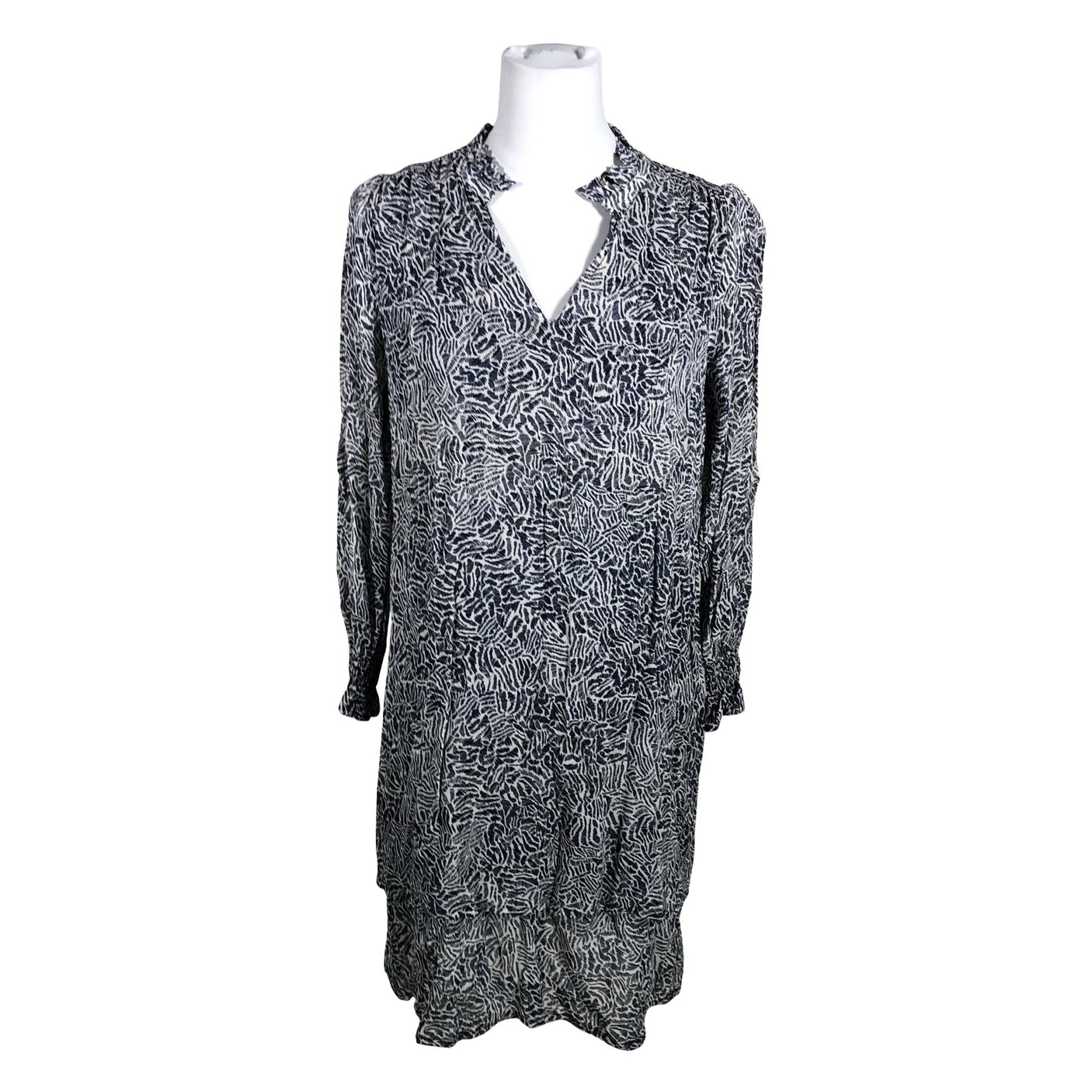 Unisex Part two - Schiffon dress, size 34 - Blue (1)