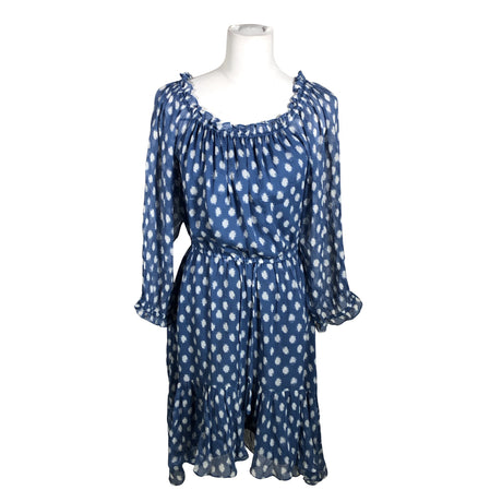 Unisex Diane von Furstenberg - Schiffon dress, size 40 - Blue ()