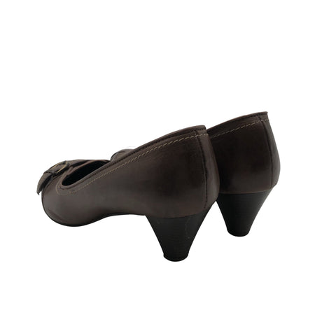 Unisex Ten Points - High heels, size 41 - Brown (2)