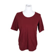 Unisex Nanso - T-shirt, size 40 - Wine red ()