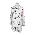 Unisex Nanso - Schiffon tunic, size 36 - White ()