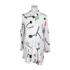 Unisex Nanso - Schiffon tunic, size 36 - White (1)