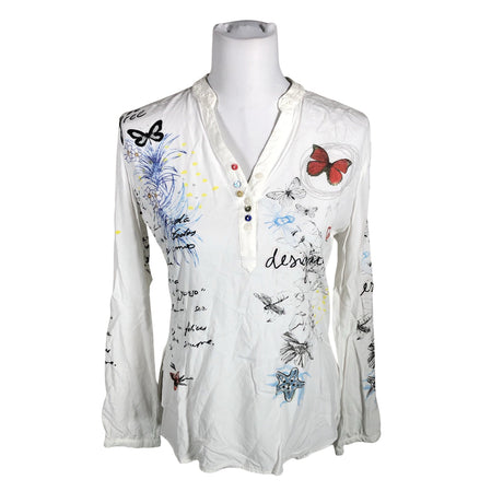 Unisex Desigual - Blouse, size 38 - White ()