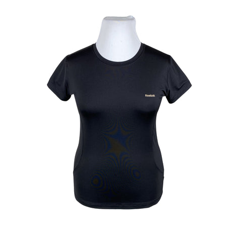 Unisex Reebok - Sports shirt, short sleeve, size 44 - Black ()
