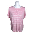 Unisex Milano Italy - T-shirt, size 40 - Light pink ()