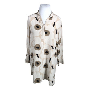 Unisex Marimekko - Schiffon dress, size 46 - Beige (1)