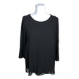 Unisex Ril's - Tricot tunic, size 40 - Black ()