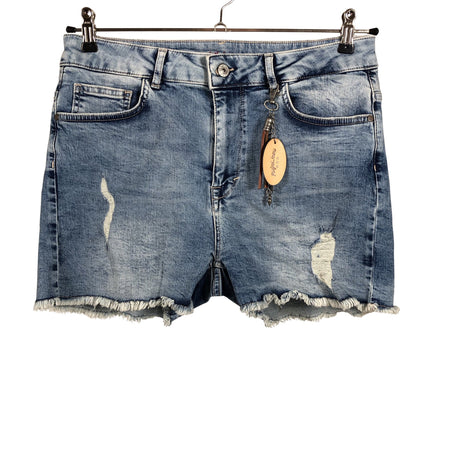 Unisex Perfect Jeans - Denim shorts, size 42 - Light blue ()