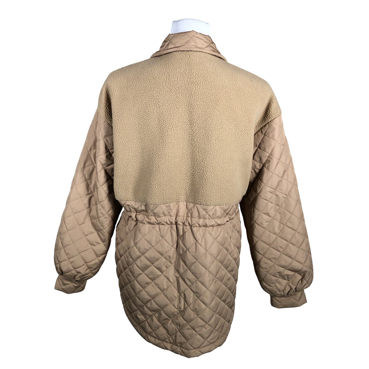 Unisex Selected - Quilted jacket, size 36 - Beige (2)