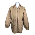 Unisex Selected - Quilted jacket, size 36 - Beige ()