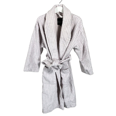 Unisex Ristomatti ratia - Bathrobe, size 116 - 122 - Light pink ()
